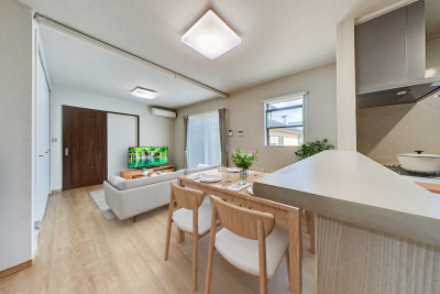 【富士宮市】廊下レス設計で家事ラク＆開放的！広々暮らせる平屋