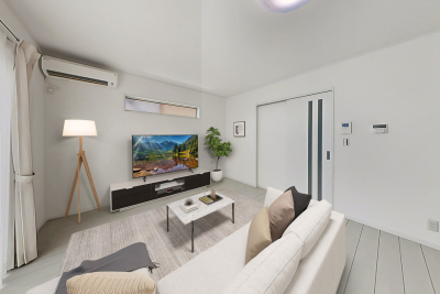 【富士市】白を基調に整えた、やさしく暮らせる二階建て