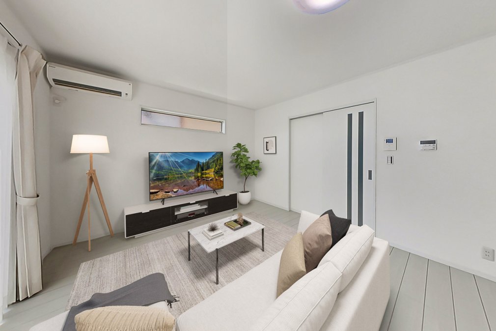 【富士市】白を基調に整えた、やさしく暮らせる二階建て